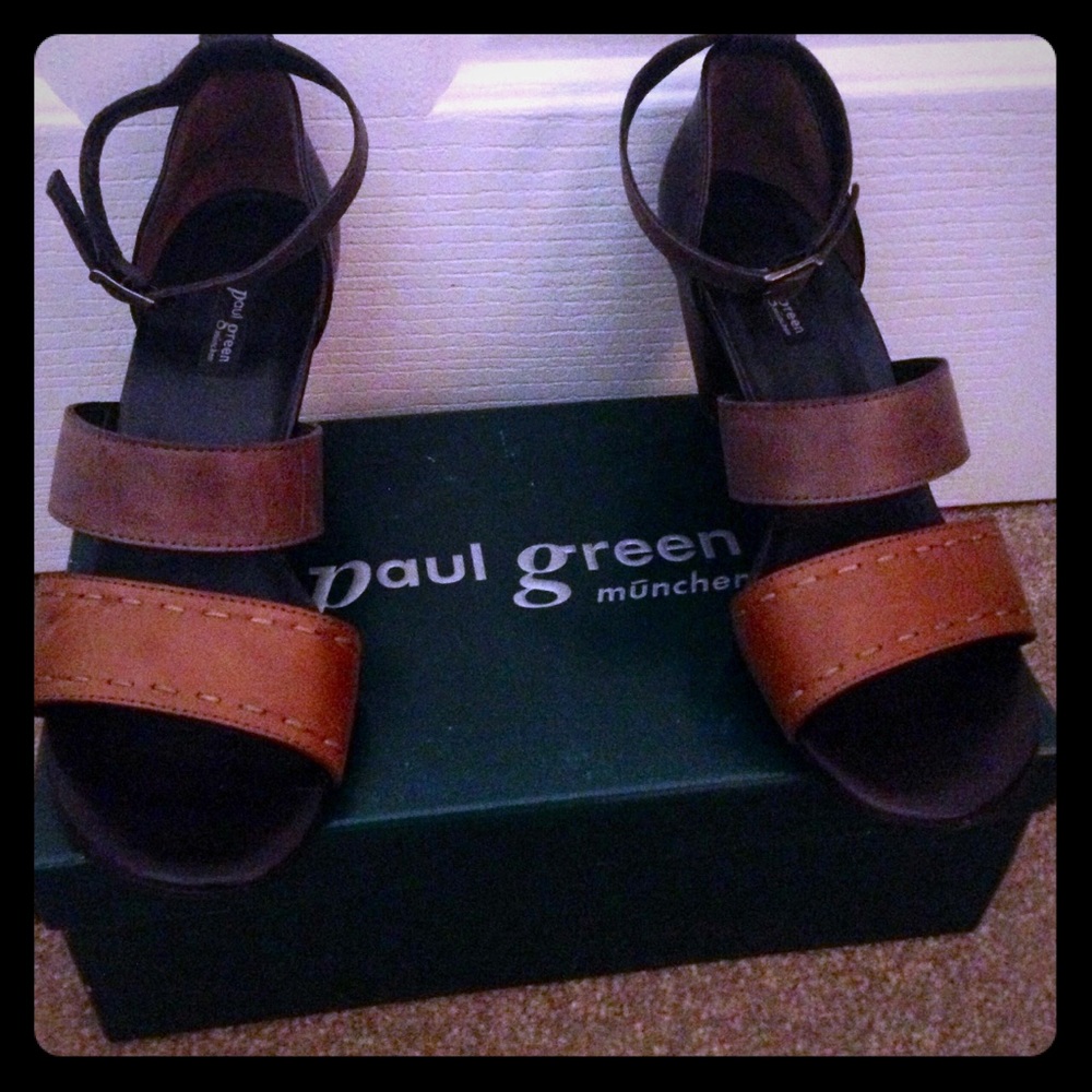 Paul Green Linx Marr Fango Sandals